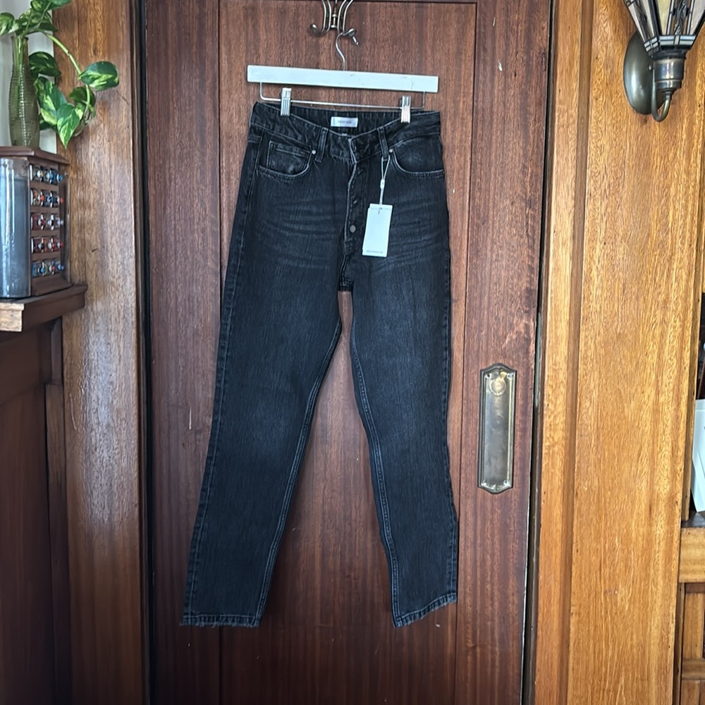 NWT Anine Bing Frida jean size 29 in Charcoal